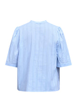 Love & Divine Love1541 blouse light blue
