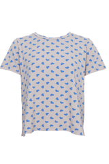 Black Colour Zelda t-shirt blue heart