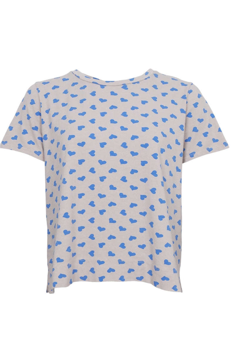 Black Colour Zelda t-shirt blue heart
