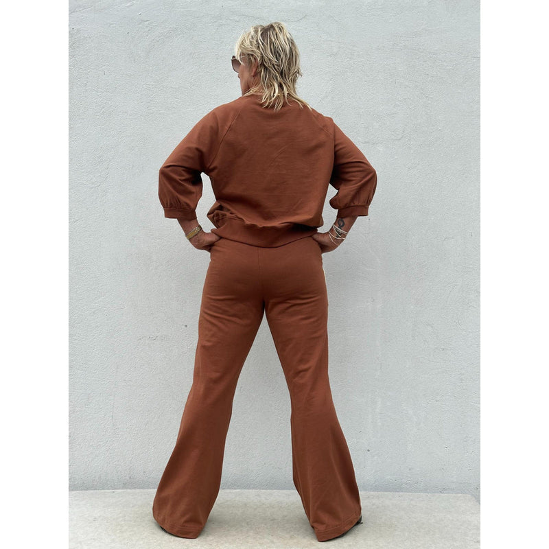 Gaspar Fanø sweatshirt brown/camel