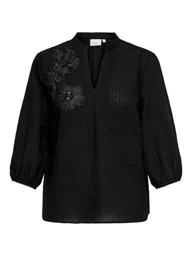 Only Carmakoma Lyne blouse black