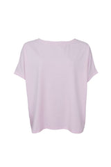 Black Colour May loose blouse rose