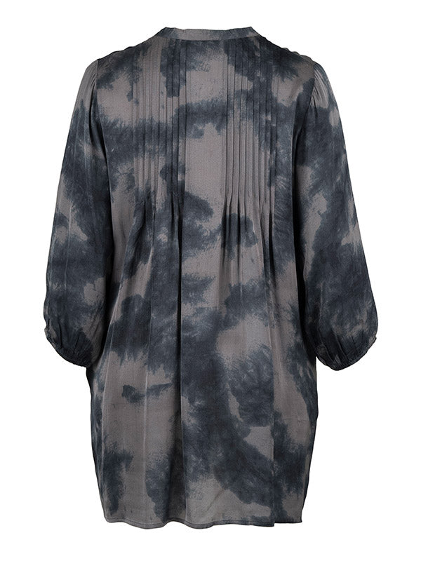 Gozzip Johanne shirt tunic grey/black