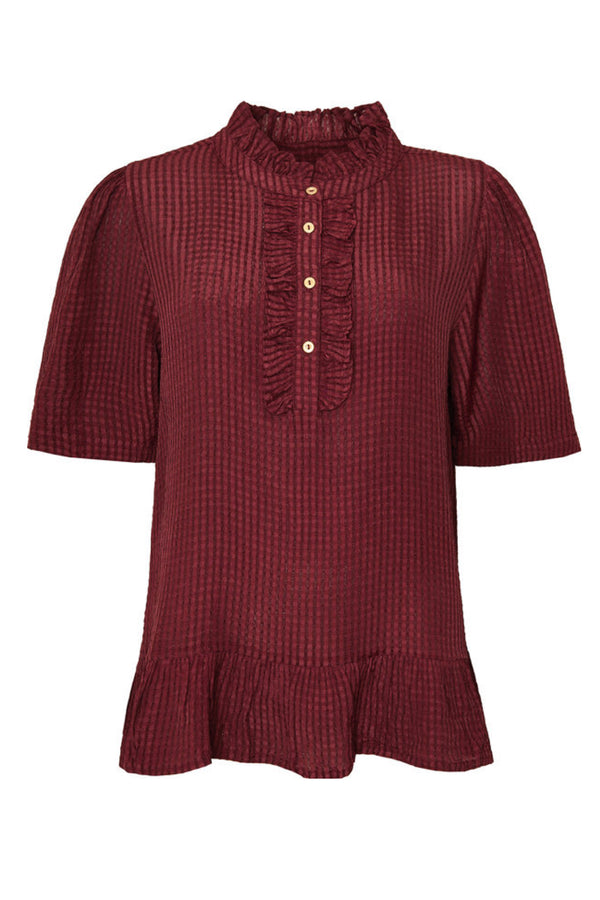 Ofelia Katja blouse bordeaux