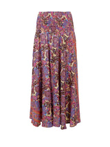 Black Colour  Luna wide smock skirt