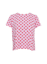 Black Colour Zelda t-shirt pink heart
