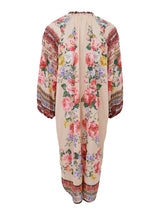Black Colour Dahlia  dress creme