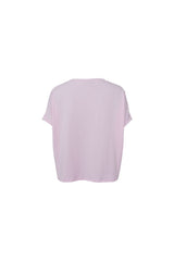 Black Colour May loose blouse rose