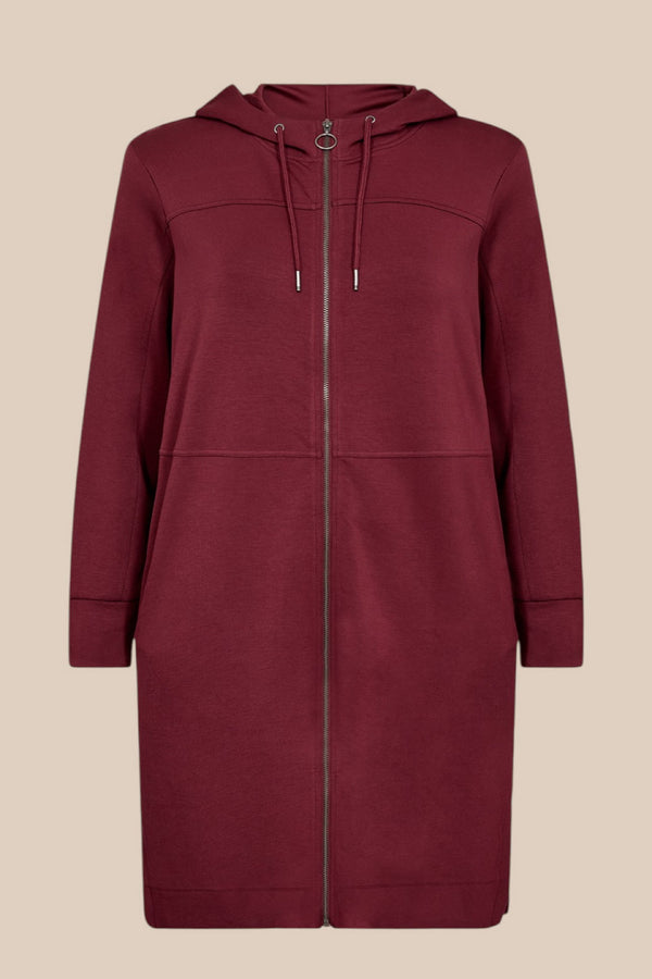 Wasabi Sabina cardigan bordeaux