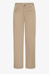 Pulz Evelyn pants straight dune/sand