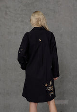 Love & Divine Love1589-1 black embroderi