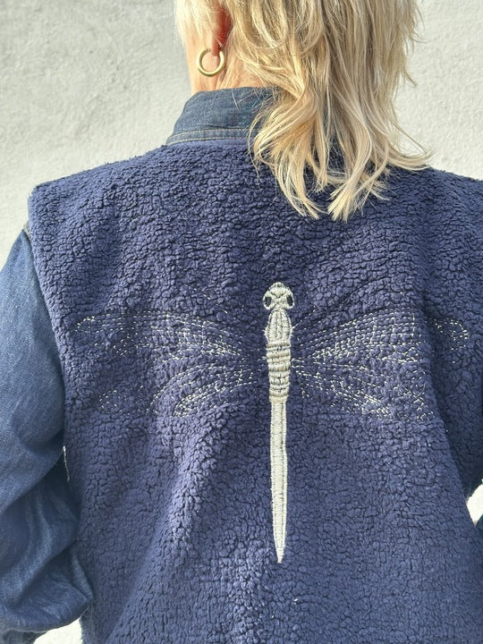 Gaspar Duffy waistcoat blue