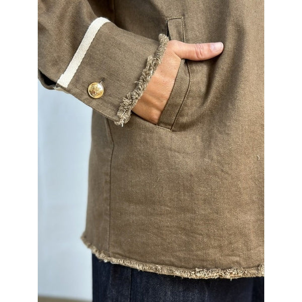 Gaspar New York jacket brown