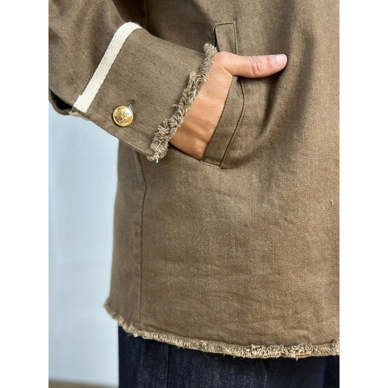 Gaspar New York jacket brown
