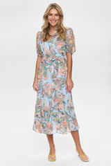 Nümph Kellie dress Floaty blue