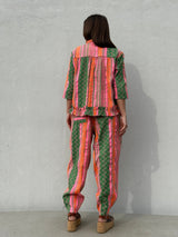Gaspar Colorado jaquard pant multi colour