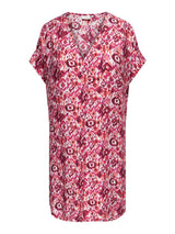Only Carmakoma  Havana v-neck dress fuchsia purple