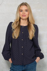 Prepair Victoria blouse blue