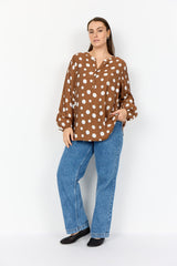 Wasabi Celia Blouse Brown