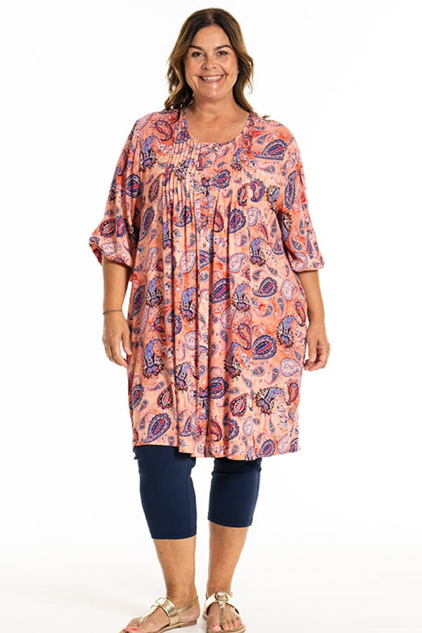 GOZZIP  Johanne  tunic coral
