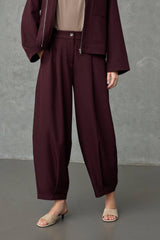 Love & Divine Love1615 ballon pants berry