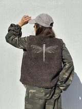 Gaspar Duffy waistcoat brown