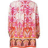 Gozzip Giben Blouse Pink Print