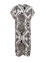 Black Colour Stella short dress malaka white