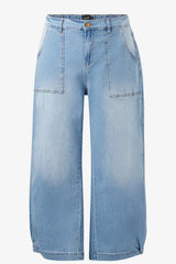 Gozzip Clara pants light blue denim
