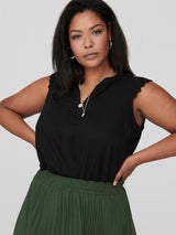 Only Carmakoma Mumi top black