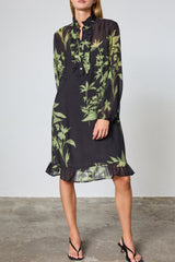 Love & Divine love1449 dress green leaf