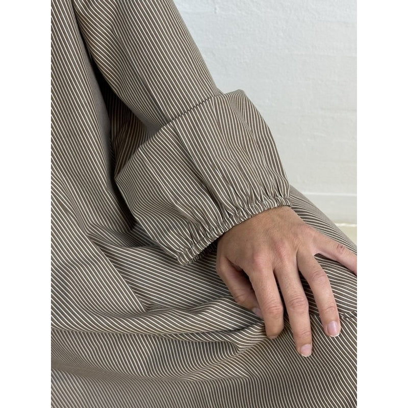 Gaspar Luna stripe brown