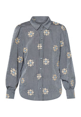 Love & Divine love919 shirt black stripes