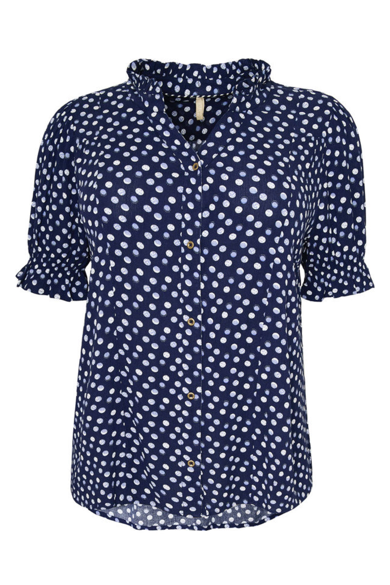 Cassiopeia Louise Shirt Blue Combi