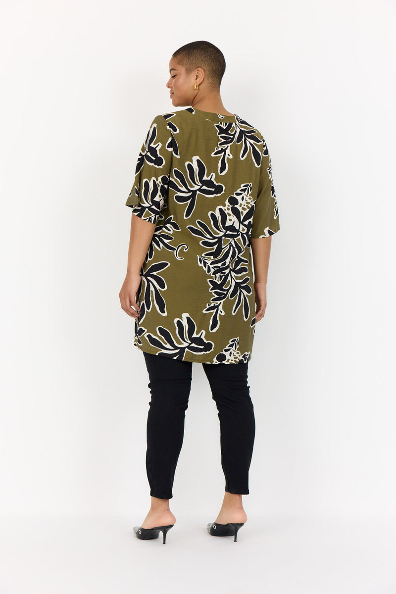 Wasabi Linnea tunic olive