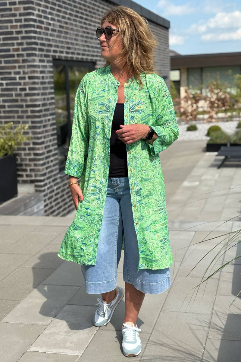 Three M Hanna tunic green