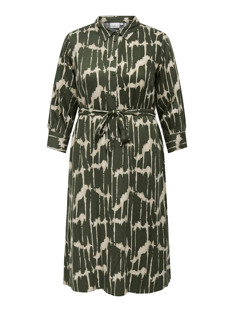 Only Carmakoma Junia dress olive