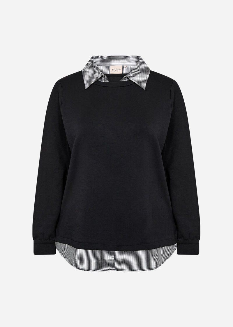 Wasabi Sabina Blouse Black/White