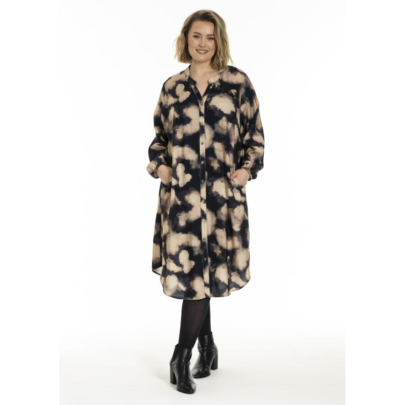 Gozzip Anja dress black cloud