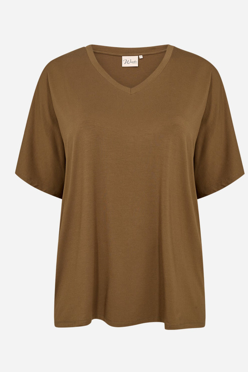 Wasabi Stella T-shirt oliven