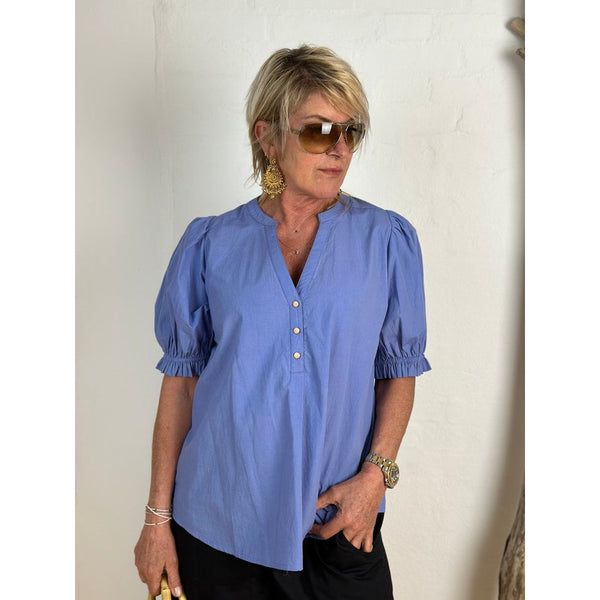 Gaspar Tunø blouse blue