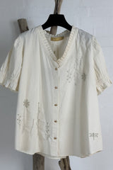 Gaspar  Garda blouse off white