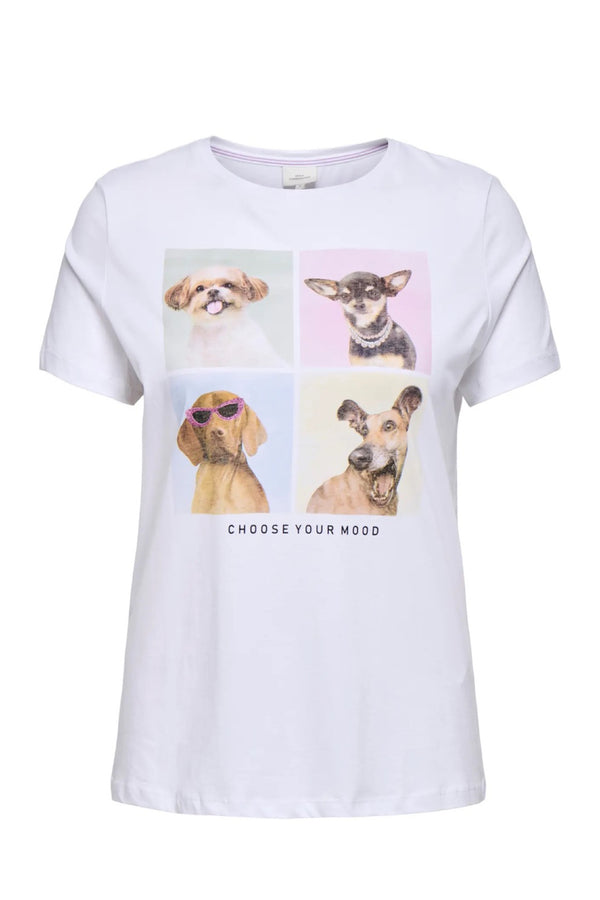 Only Carmakoma Wince T-shirt Hvid