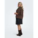 Only Carmakoma Loyal pullover chokolate torte