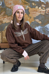 Gaspar Fanø sweatshirt dark brown