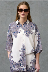 Love & Divine Love971-17 shirt champagne paisley