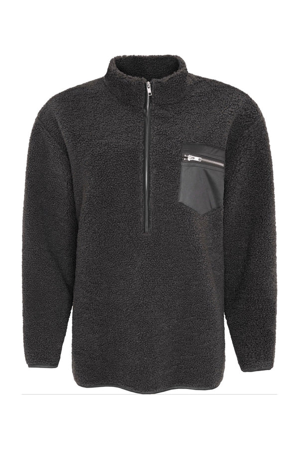 Cassiopeia Cinesse teddybear blouse dark grey