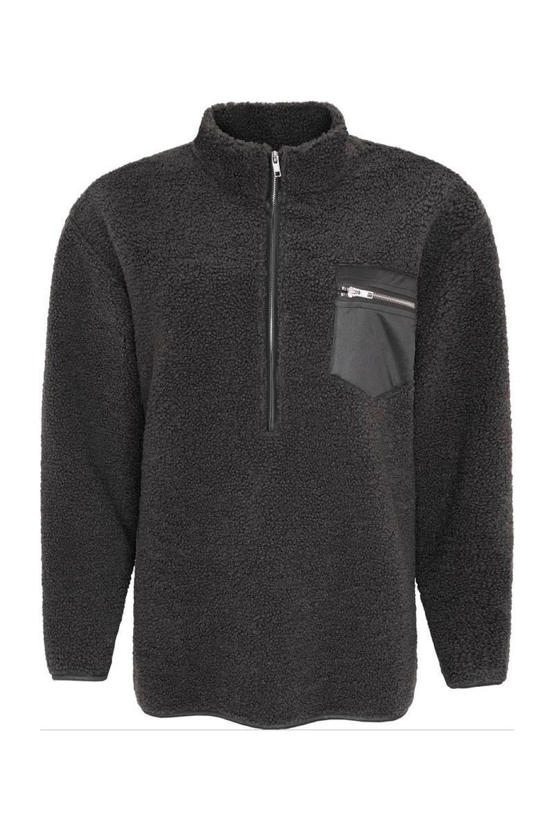 Cassiopeia Cinesse teddybear blouse dark grey
