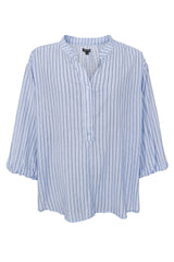 Black Colour Kendall blouse light blue