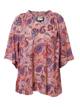 GOZZIP Karna blouse coral